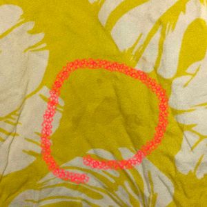 Yellow Floral Print Kurta
