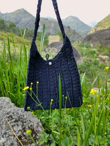 Cottage Core Handmade Crochet Hobo