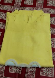 Yellow Bear Graphic Sweater