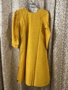 Vintage Gold Embroidered Dress
