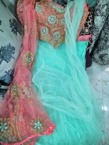 Embroidered Lehenga Choli Set