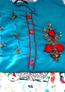 5 Saree 4 Kurtis 3nighty 2t Shirts