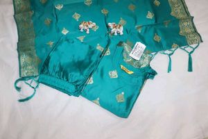 Teal Kurta Set Never Used Totally New