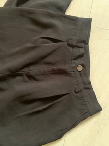 Black Straight Leg Pants