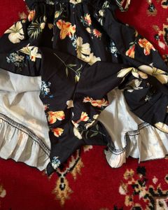 Urbanic Floral Short Jumpsuit