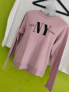 H&M Pink NY Sweatshirt