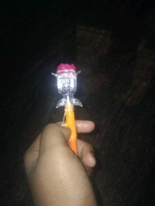 Vintage Flower Pencil Topper