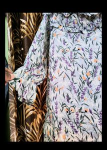 Floral Print Tunic Top