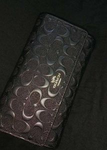 Coach Cross-body Bag In Authentic Black Color