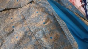 Elegant Blue Saree
