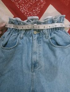 Ice Blue Baggy Jeans
