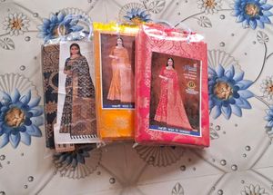 Elegant Navy &amp; Gold Banarasi Saree