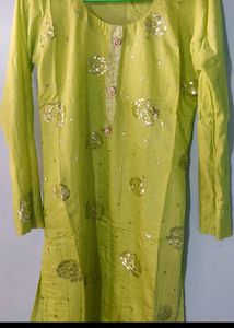 💯🔥✨ Today&#39;s Sale Mehndi Kurta Set 💚
