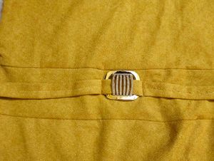 Mustard Yellow Belted Dress 💛⚡