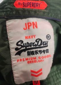 Superdry Navy Premium Goods Shirt - Size M