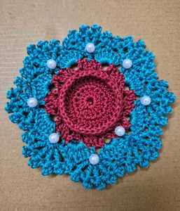Crochet Tea Light Candle Holder