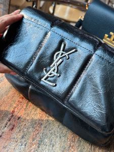 YSL Black Handbag 1st copy