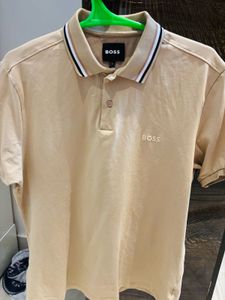 BOSS Men&#39;s Polo Shirt - Beige