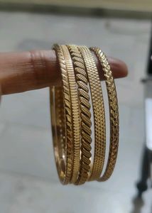 Gold Bracelet Set