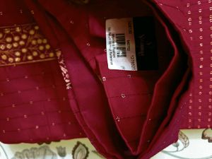 Maroon Embroidered Salwar Kameez Suit