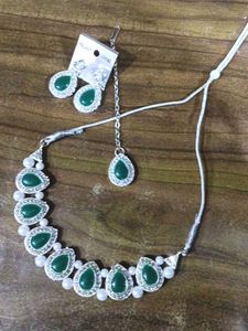 Emerald Green Jewelry Set