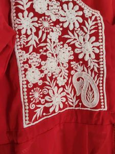 2 combo kurtis red &amp; black