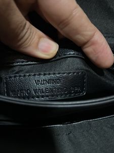 Mario Valentino Leather Crossbody Bag