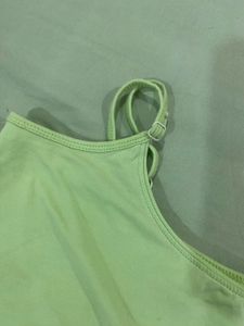 Green Sleek Tank Top