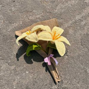Crochet Lily Flowers Bouquet 💐
