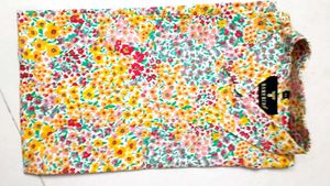 Floral Print Shirt Full sleeve
