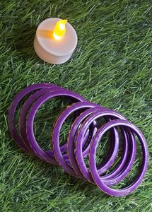 Golden And Purple Bangles💜✨️