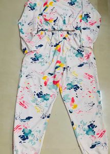 Women Crop Hoodie And Joggers Set (lightning Deal)