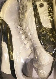 Stylish Black &amp; White Casual Shoes