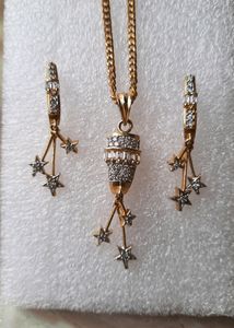 Necklace Pendent Set Earings