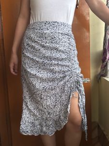 Floral Print Skirt