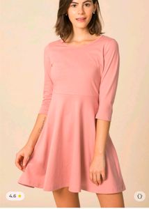 Bewakoof Misty Pink Dress