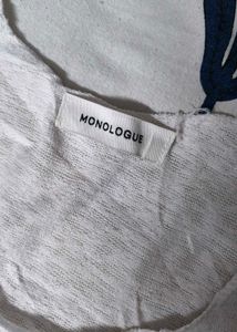 Set Of 2 Women&#39;s Tabk Top White &amp; Black