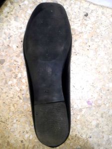 Black Formal Party Club Jutti With Weared Socks