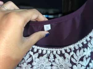 Embroidered Short Kurti