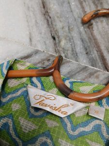 Green Printed Kurta