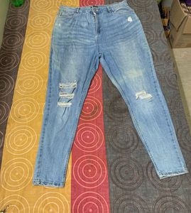 patch work jeans