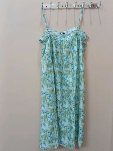 Floral Print Slip Dress