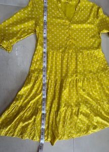 Yellow Polka Dot Dress