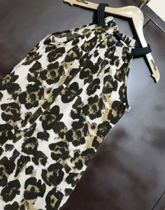 Black Floral Printed Dress For 32 Bust