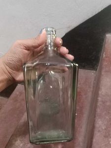 Two Unique Glass Bottles