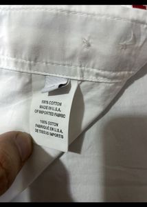 White Button-Down Shirt