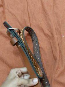 Brown Leather Belt
