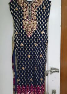 Heavy Party Wear Kurti With Dupatta