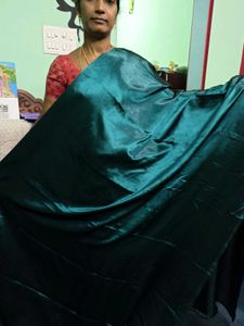 Elegant Teal Saree