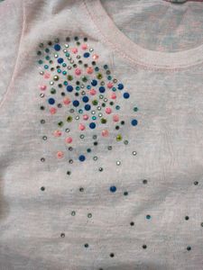 Pink Embroidered Top💗
